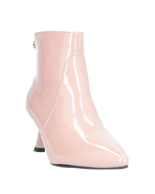 Gattinoni Pink Ankle Boots