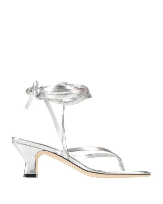 Paris Texas White Thong Sandal