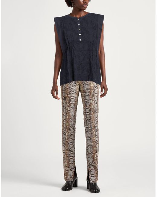 Top High en coloris Blue