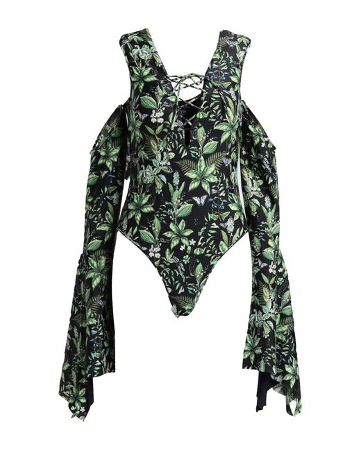 HTC Green One-piece Swimsuit