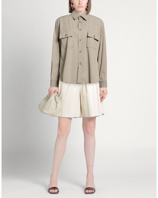 RUE DU BAC Gray Shirt Polyamide, Elastane