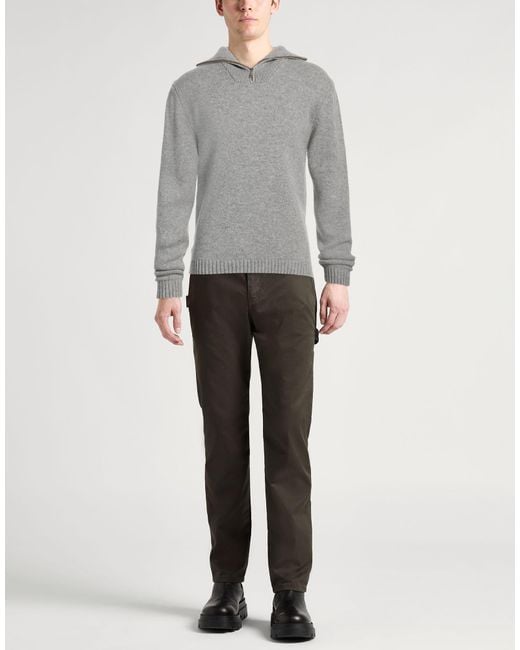 Daniele Fiesoli Gray Jumper for men