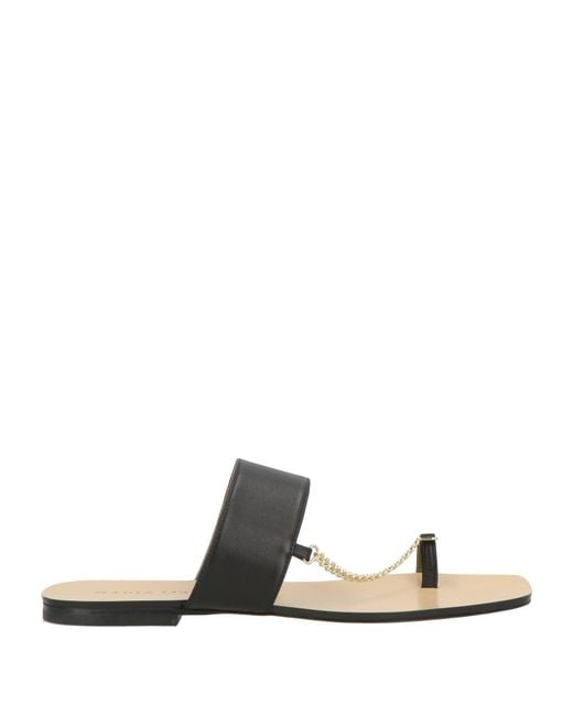 MARIA LUCA White Thong Sandal
