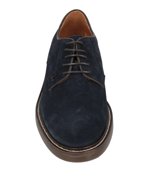 Hackett Black Lace-Up Shoes Leather for men