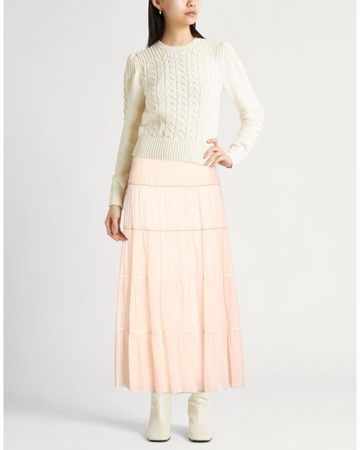 Peserico Natural Maxi Skirt