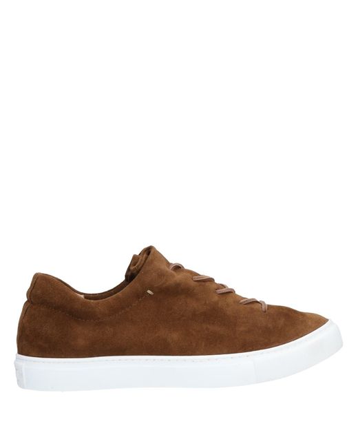 KJØRE PROJECT Brown Sneakers Soft Leather for men