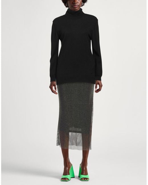 Woolrich Black Turtleneck Polyamide, Viscose, Wool, Cashmere