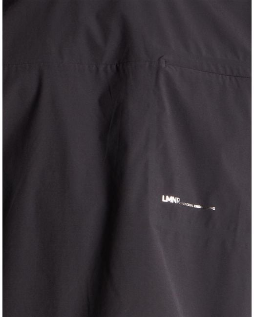 Herno Black Shirt Polyester, Elastane for men