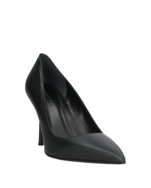Sergio Levantesi Black Pumps Leather
