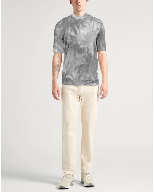 Emporio Armani Gray T-Shirts for men