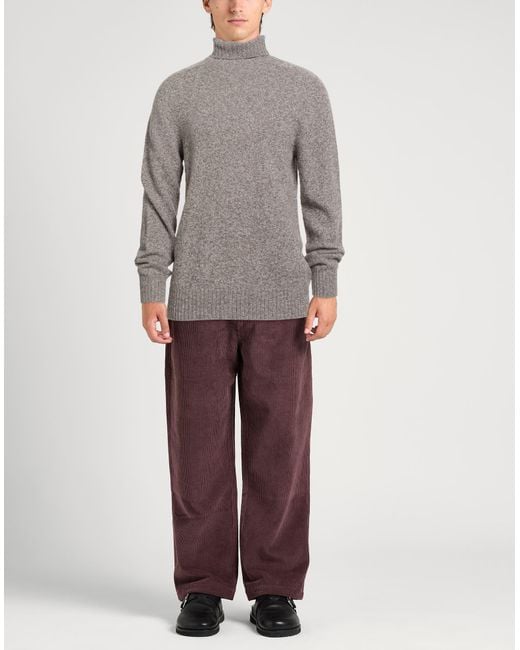 Officine Generale Rollkragenpullover in Gray für Herren