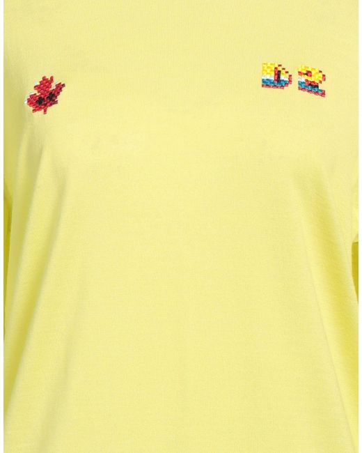 DSquared² Yellow Turtleneck