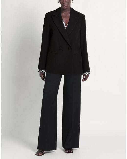 Rebel Queen Black Blazer Polyester, Elastane