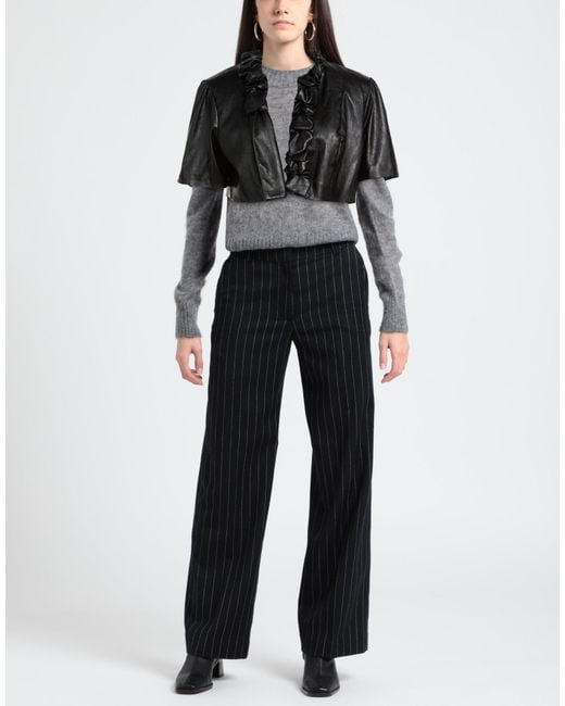 Camilla Black Jacket Polyester, Polyurethane, Elastane