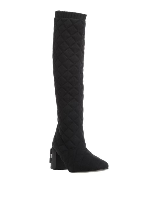 Casadei Black Knee Boots