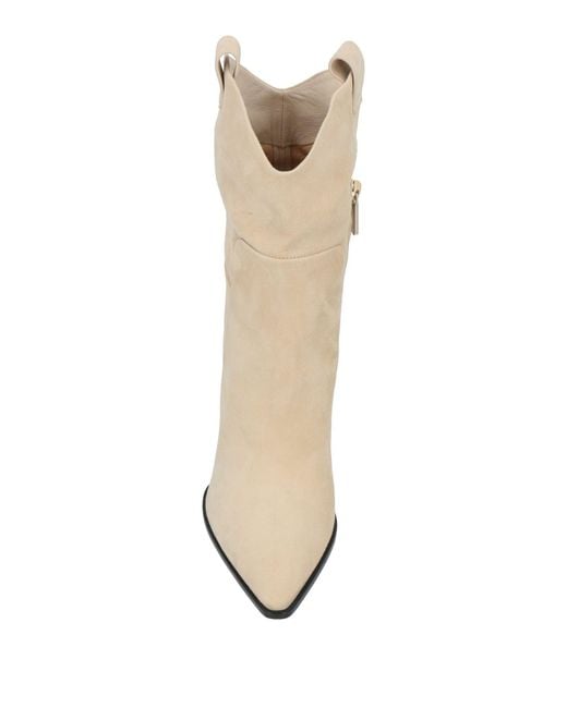 Santoni Natural Ankle Boots
