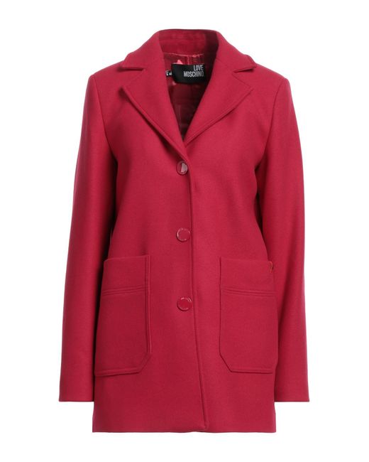 Love Moschino Red Coat