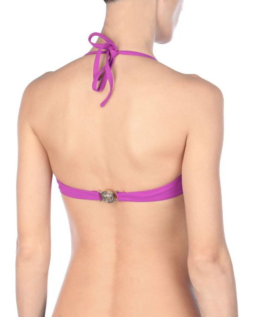 purple versace swimsuit
