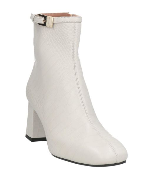 Pollini White Stiefelette