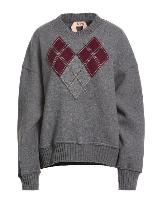 Pullover N°21 en coloris Gray