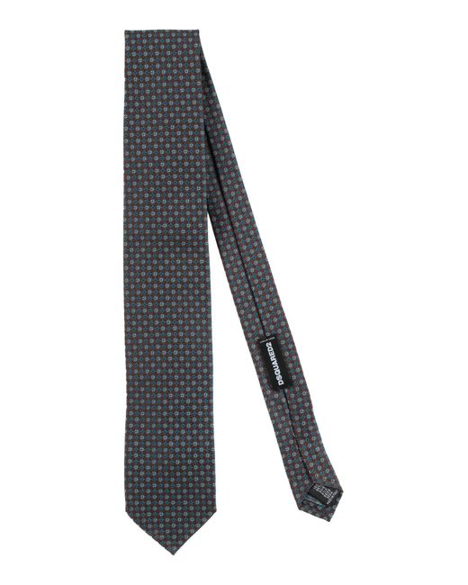 Corbata Y Pajarita DSquared² de hombre de color Gray