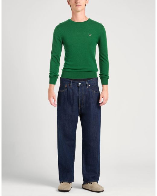 Gant Green Sweater Wool for men