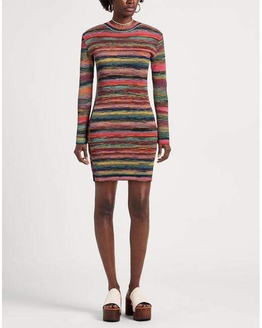Aries Red Mini Dress Organic Cotton
