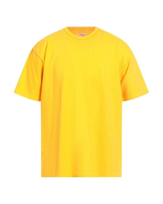 Sunray Sportswear Yellow T-Shirt Cotton for men
