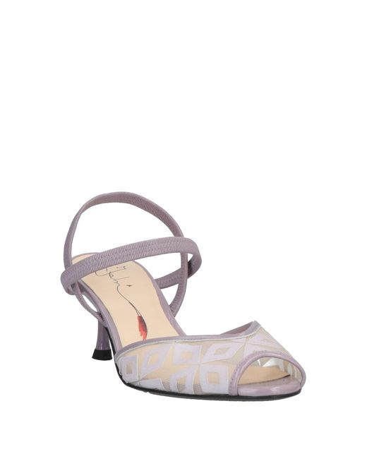 Alberta Ferretti White Sandals
