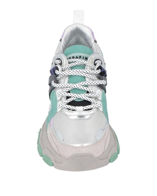 Serafini Blue Trainers