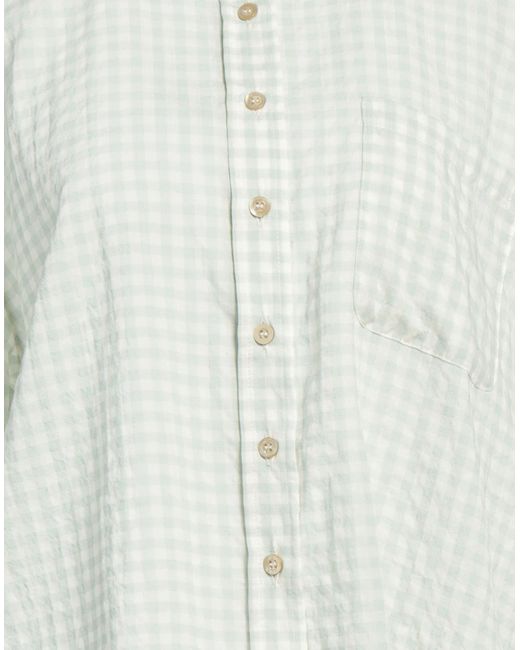 American Vintage White Light Shirt Lyocell, Polyester, Viscose