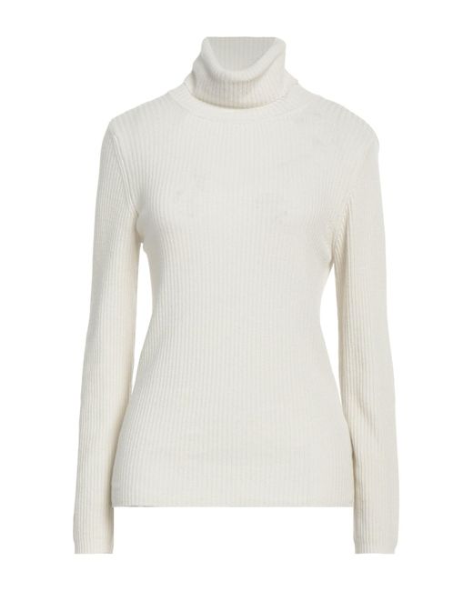 Crossley White Turtleneck