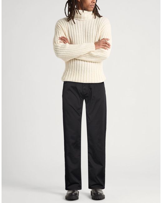 ARMANI EXCHANGE Black Pants Cotton, Polyester, Elastane for men