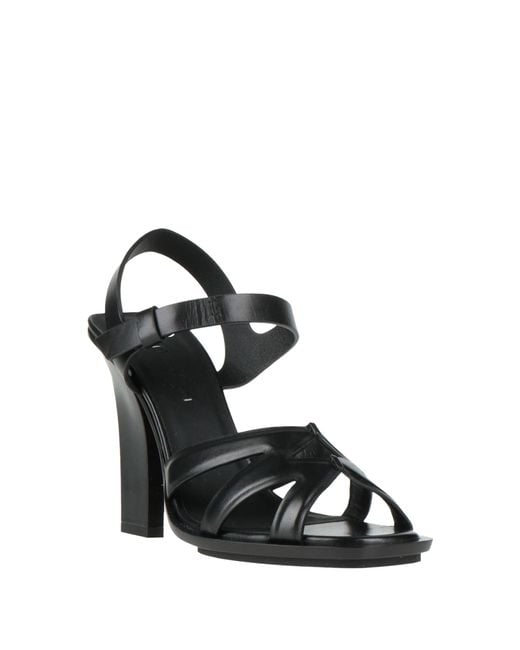 Max Mara Black Sandale