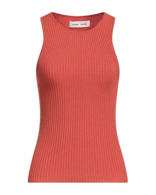 Samsøe & Samsøe Red Tank Top