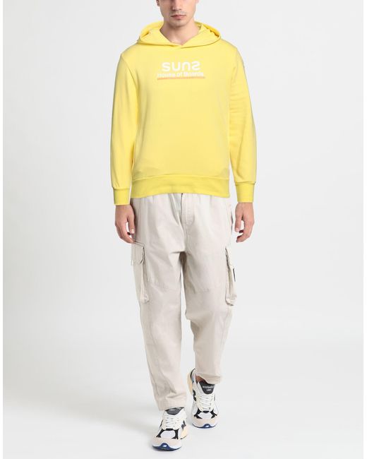 Suns Yellow Sweatshirt for men