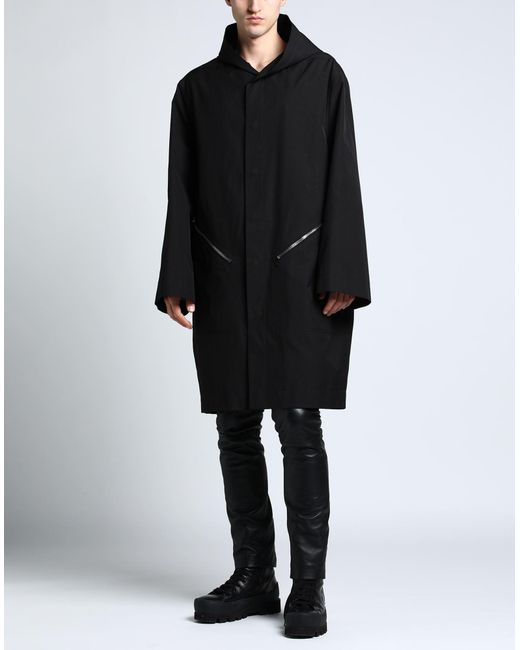 Rick Owens Black Coat for men