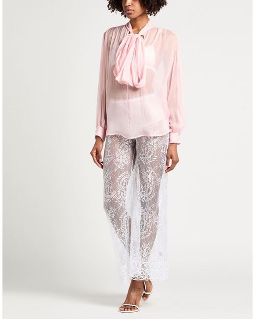 Charo Ruiz White Trouser