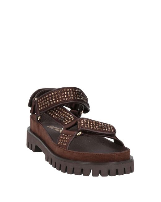 Sandro Brown Sandals