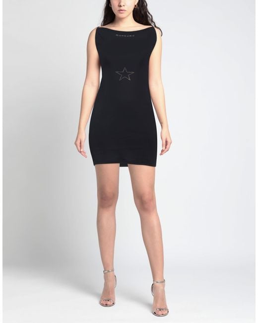 Mangano Black Mini Dress