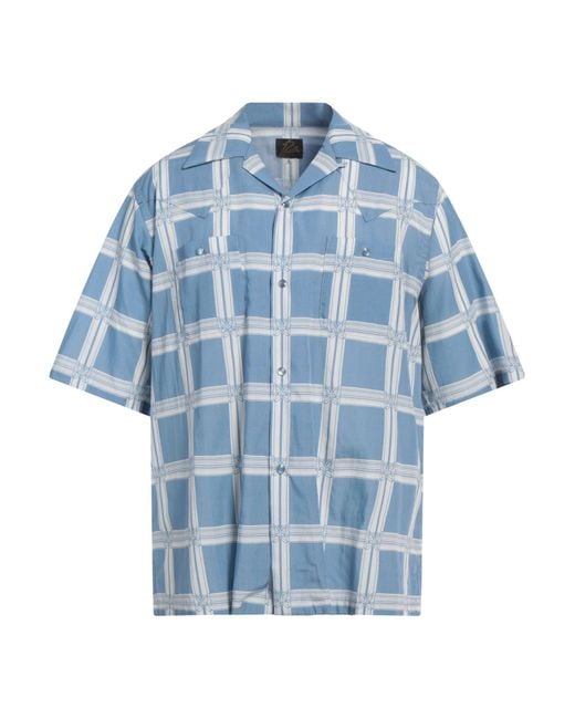 Chemise Needles pour homme en coloris Blue