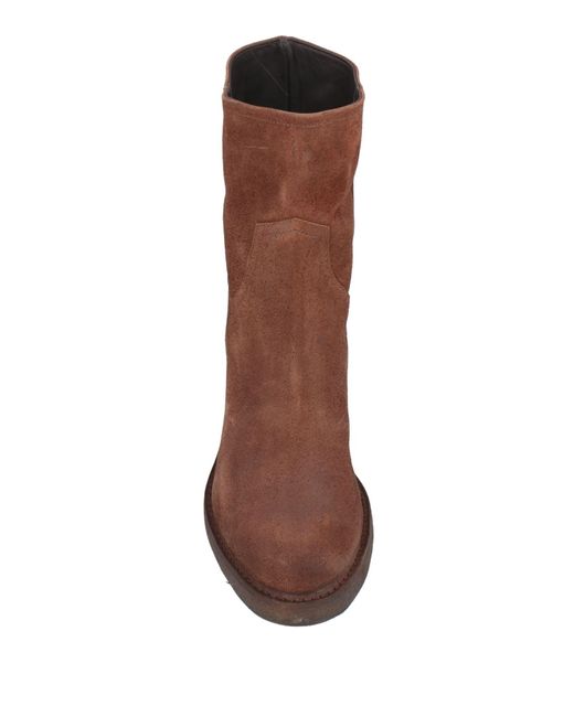 Pantanetti Brown Ankle Boots