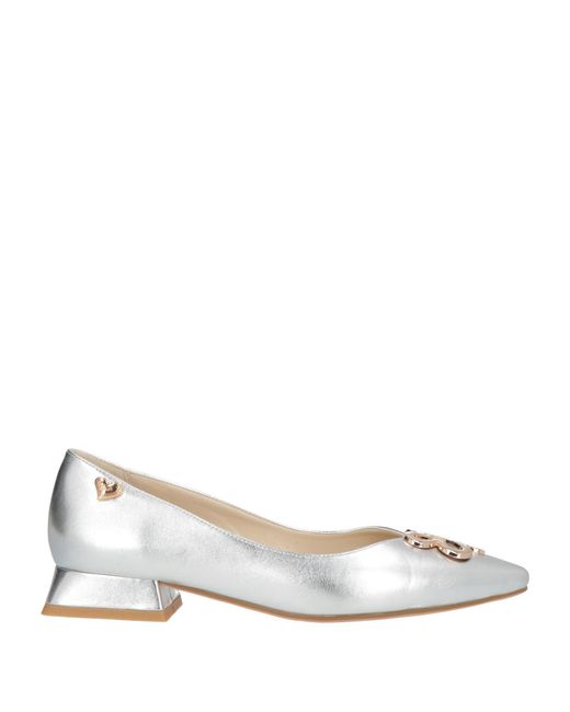 Braccialini White Ballet Flats