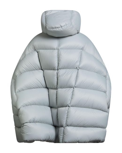 Rick Owens Gray Sky Puffer Polyamide for men