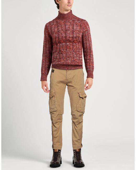 Alpha Industries Natural Sand Pants Cotton, Elastane for men