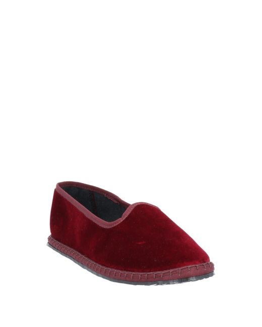 Vibi Venezia Red Loafers