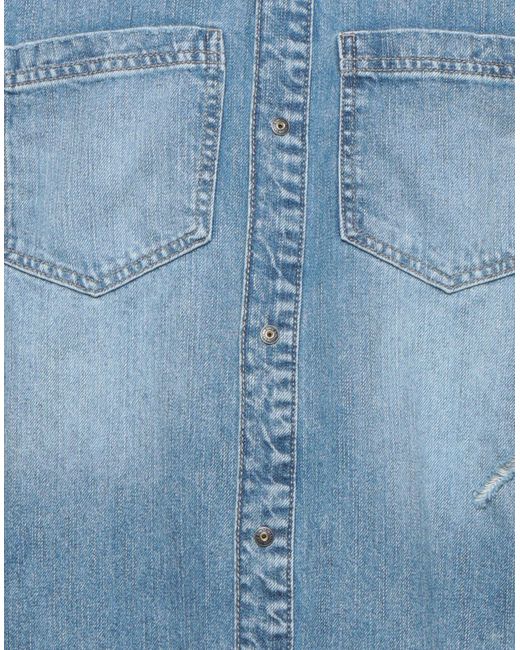 Only \u0026 Sons Denim Shirt in Blue for Men 