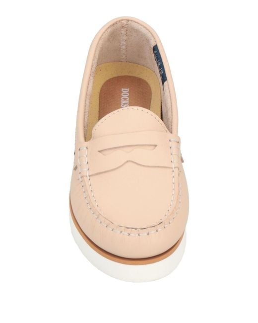Docksteps Natural Loafers Soft Leather