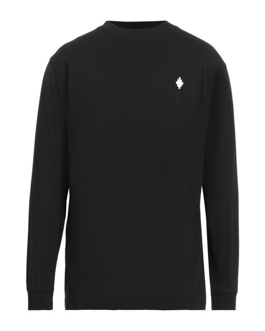 Marcelo Burlon Black T-Shirt Cotton, Elastane, Polyester for men
