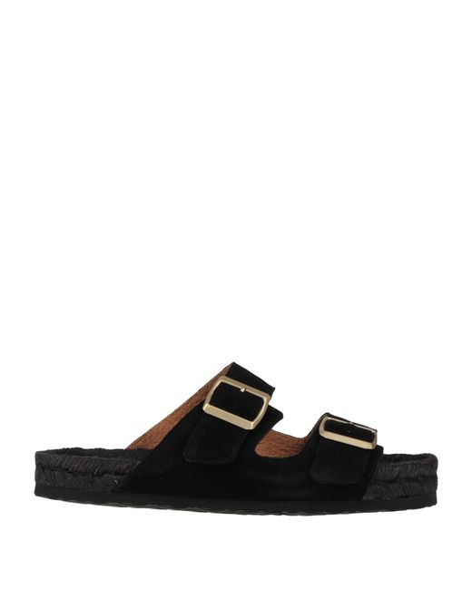 ALEX RIVIÈRE STUDIO x MANEBÍ Espadrilles Leather in Black | Lyst UK